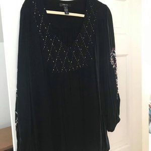 Embroidered tunic